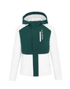 SVG Women's Color Block Hooded Zip Up Sports Jacket with Pocket