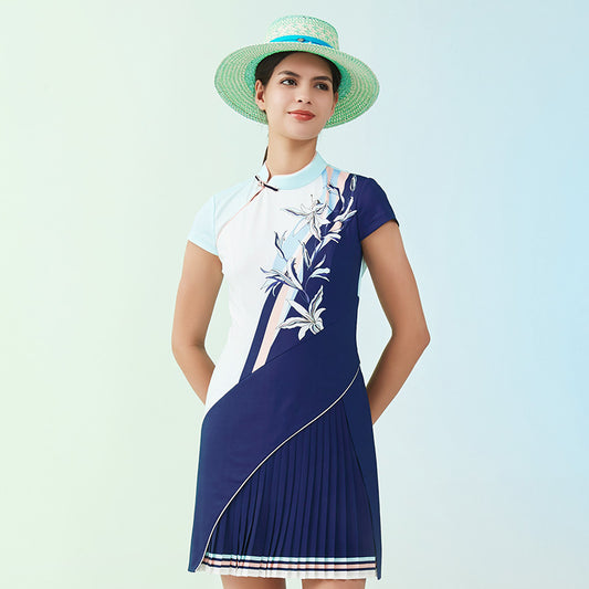 SVG Golf Women's Lily Fairy Cheongsam Style Golf Dress