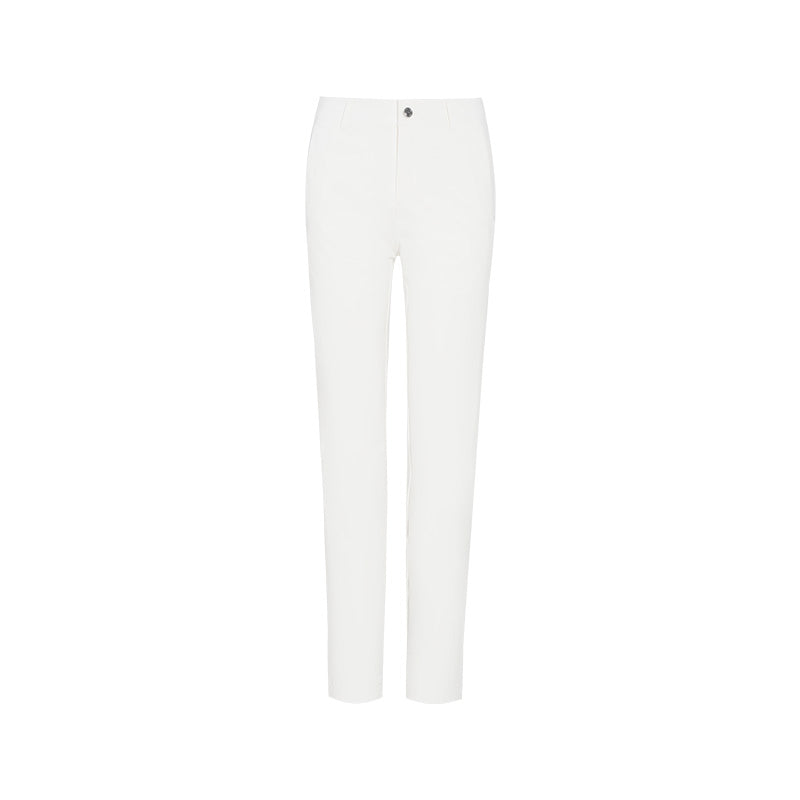 SVG Golf Women's Classic Straight-Fit White Pants