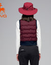 SVG Golf Women's White Duck Down Vest