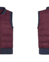 SVG Golf Women's White Duck Down Vest