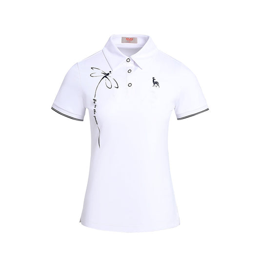 SVG Golf Dragonfly Embroidered Polo