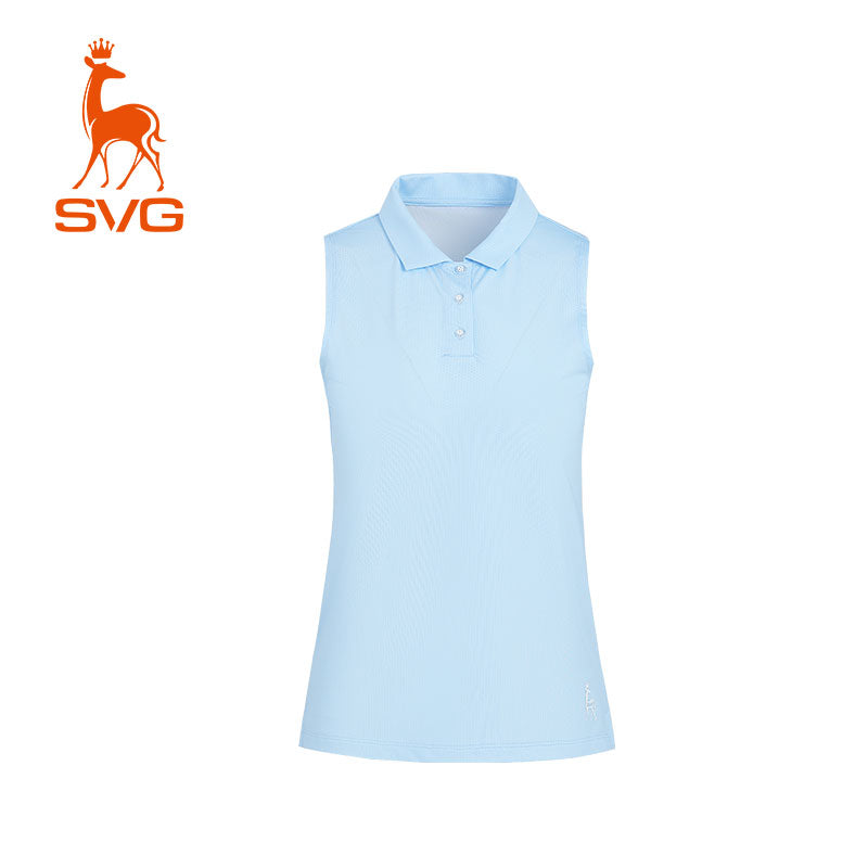 SVG Golf Women‘s V Neck Tank Tops Sleeveless Shirts