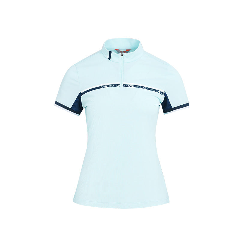 SVG Golf Women's Light Blue Short Sleeve T-Shirt