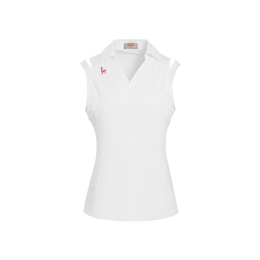 SVG Golf Women‘s V Neck Tank Tops Sleeveless Shirts