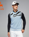 SVG Golf Men's V-Neck Knit Sweater Vest Top