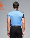 SVG Men's Colorblock Short-sleeved Polo Shirt