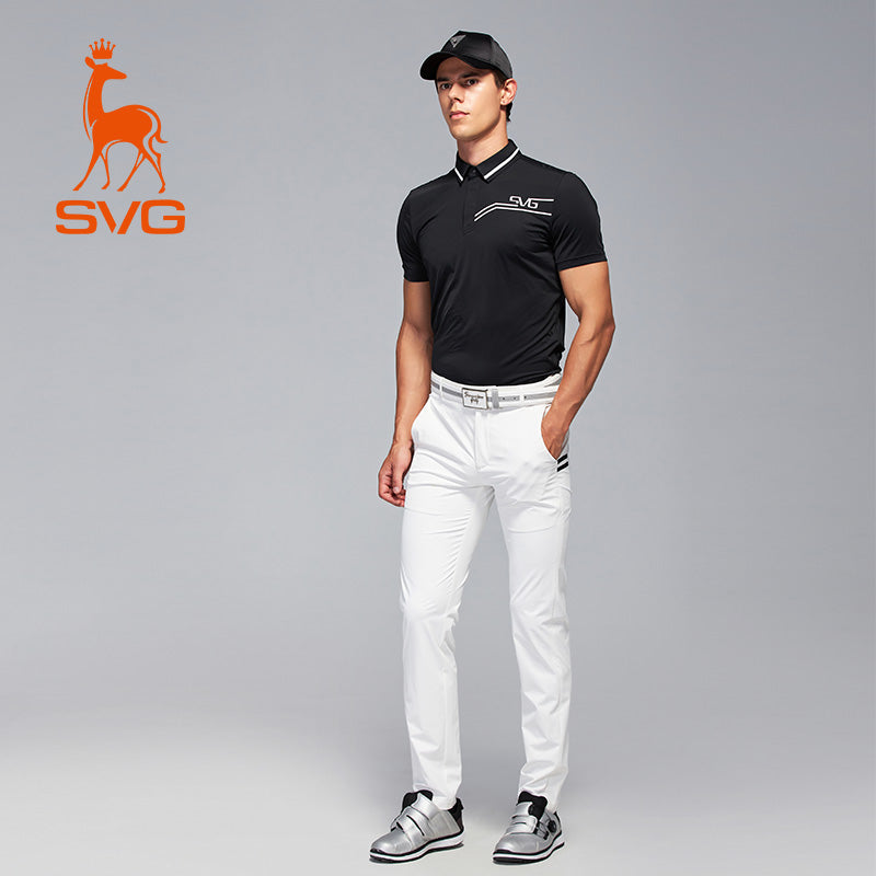 SVG Golf Men's Polo Shirts Short Sleeve UPF 50+