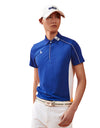 SVG Golf Men's Royal Blue Short-sleeved Lapel Polo Shirt