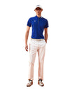 SVG Golf Men's Royal Blue Short-sleeved Lapel Polo Shirt