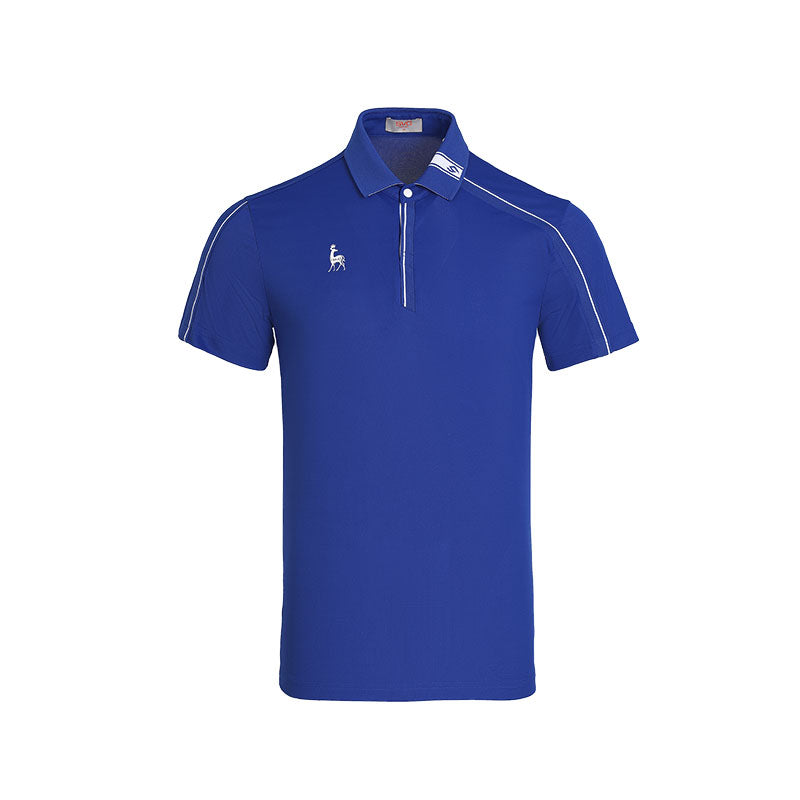 SVG Golf Men's Royal Blue Short-sleeved Lapel Polo Shirt