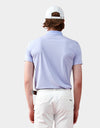 SVG Golf Men's Light Purple Stand Collar T-shirt