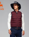 SVG Golf Men's White Duck Down Vest