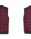 SVG Golf Men's White Duck Down Vest