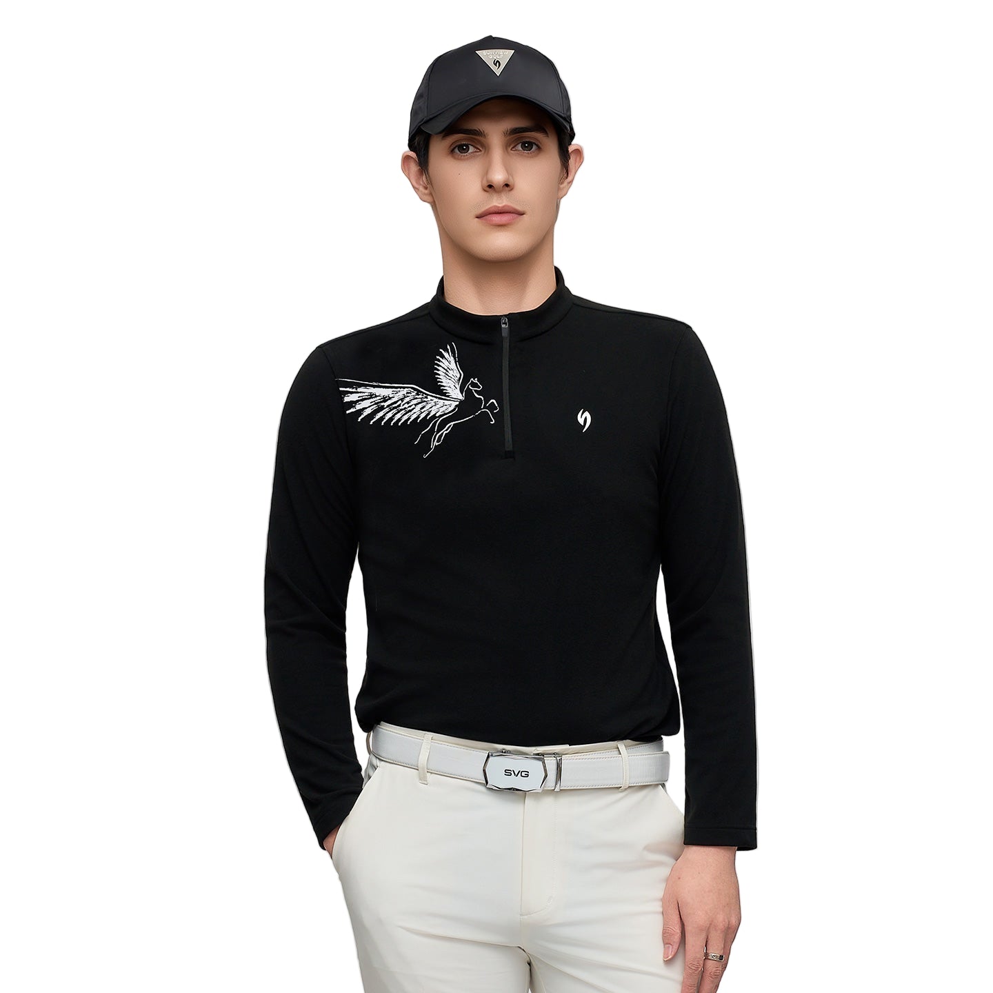 SVG Golf Men's Volcanic Rock Thermal Long Sleeve T-Shirt