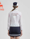 SVG Golf Women's White Stretch Waist Jacket