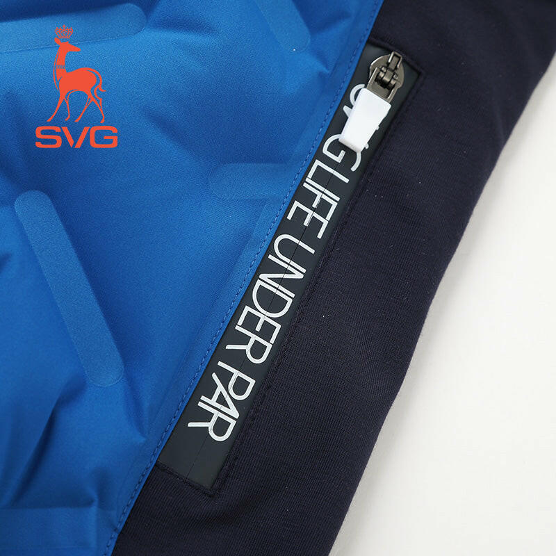 SVG Golf Women's Royal Blue Inflatable Warm Air Vest