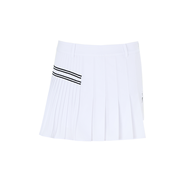 SVG Golf Women's White Ribbon Stitching Sports Skirt