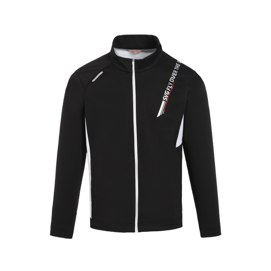 SVG Golf autumn and winter men's black-and-white jacket zipper windbreaker