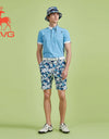 SVG Golf 23 spring and summer new men's full print pants casual pants  shorts