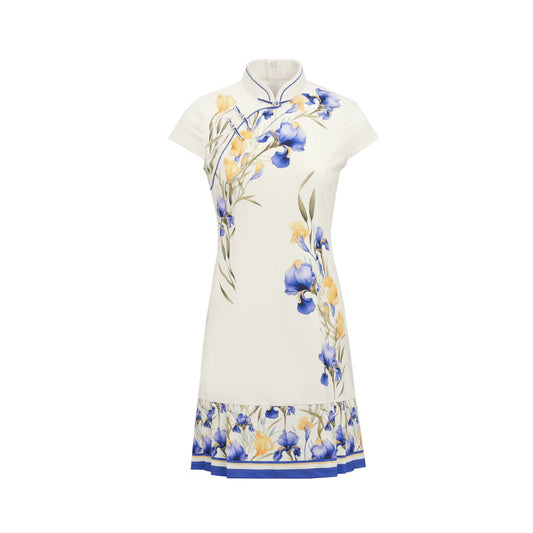 SVG Golf Women's Iris Floral Sports Cheongsam