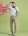SVG Golf 23 ss new men's pure color slim stretch pants