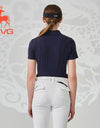 SVG Golf women's color short-sleeved label POLO shirt