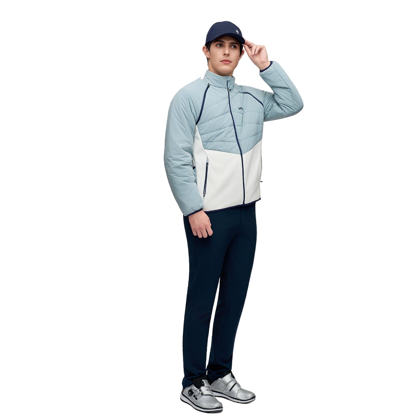 SVG Golf Men's  Detachable Sleeves Cotton Jacket