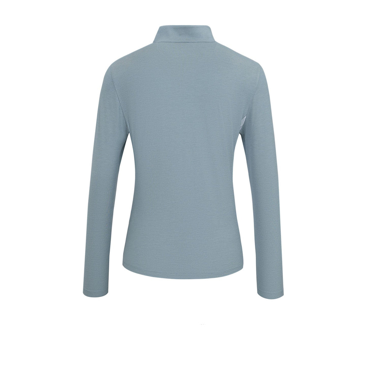 Colorblock Svg SVG Golf Women's Colorblock Zip Stand Collar Long Sleeve T-Shirt