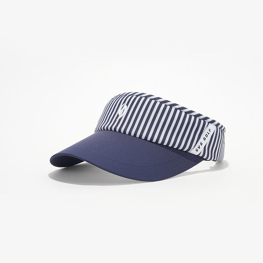 SVG Golf  Striped Print Visor Hat