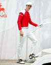 SVG Golf Men's White Mesh Breathable Balloon Cap with Adjustable Tightne