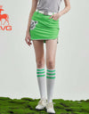 SVG Golf Spring and Summer Women's Green Printed Skirt