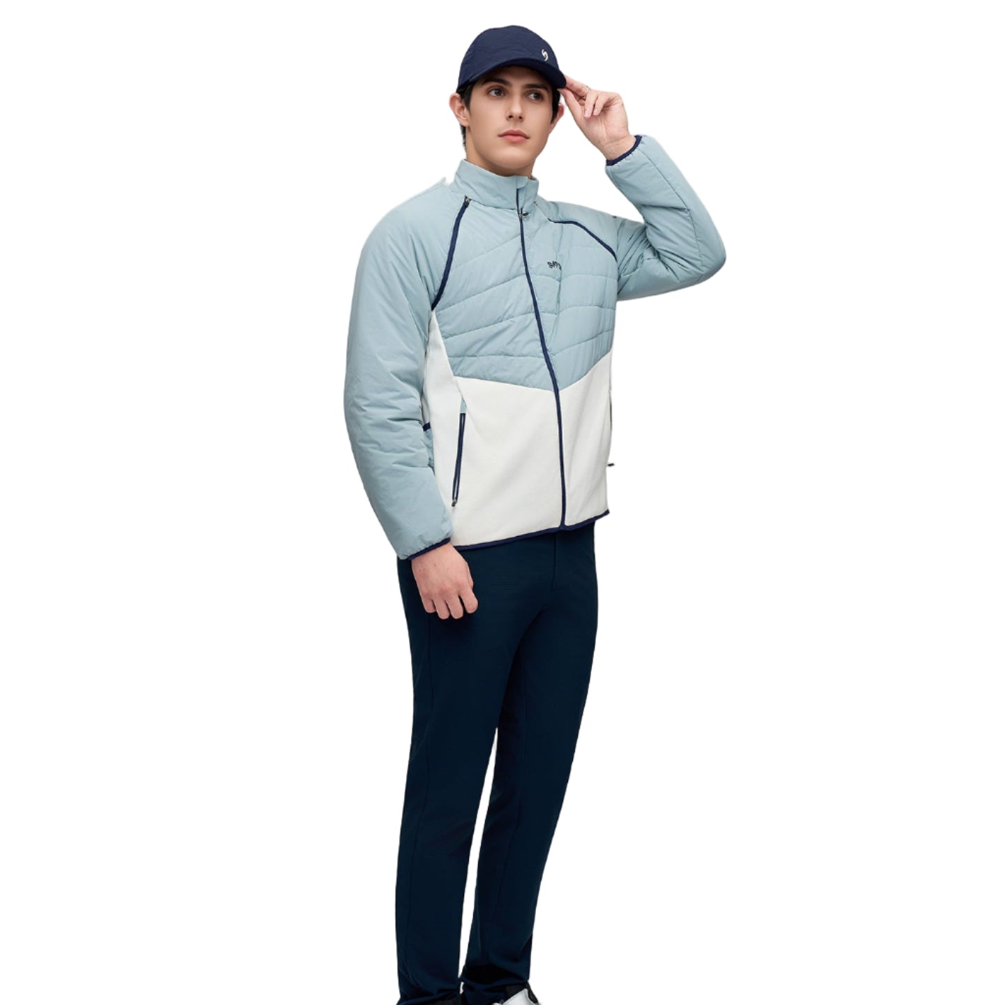 SVG Golf Men's  Detachable Sleeves Cotton Jacket