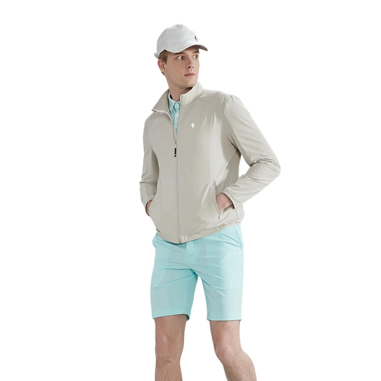 SVG Golf Men's Stylish Lightweight Long Sleeve Zip-Up Sport Jacket