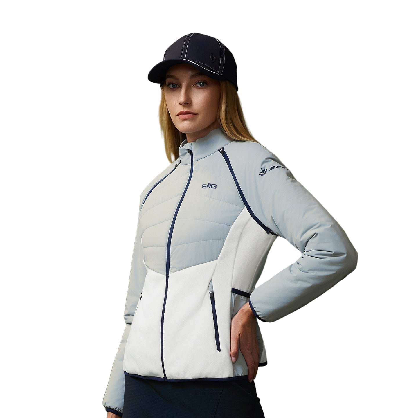 SVG Golf Women's Detachable Sleeves Cotton Jacket