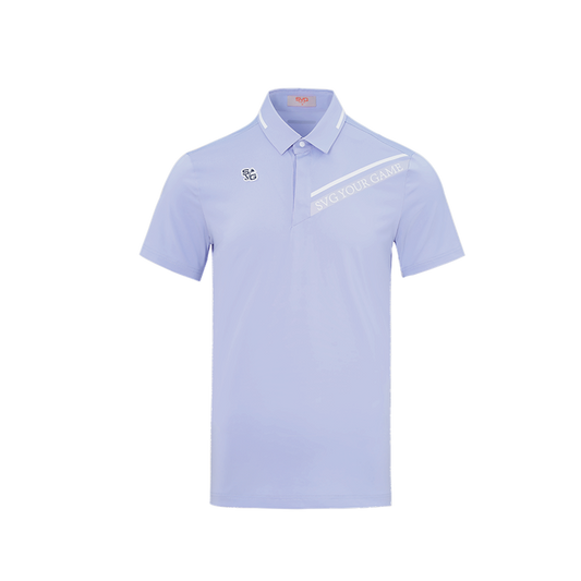 SVG Golf Men's Light Purple Polo Shirt