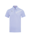SVG Golf 23 New Spring/Summer Men's light purple short-sleeved T-shirt lapel polo shirt