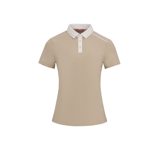 SVG Golf Women's Beige-Brown  Polo T-Shirt