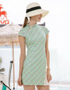 refreshing summer cheongsam