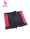 Fleece Neck Warmer, in navy and red color blocking.