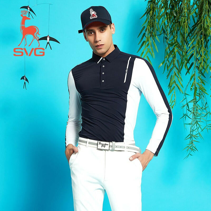 SVG Golf Cool Max Men's Long Sleeve Top