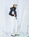 Women's down jacket, in black