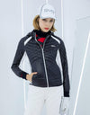 Women's down jacket, in black