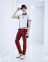 Plaid Slim Pants