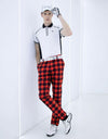 Plaid Slim Pants