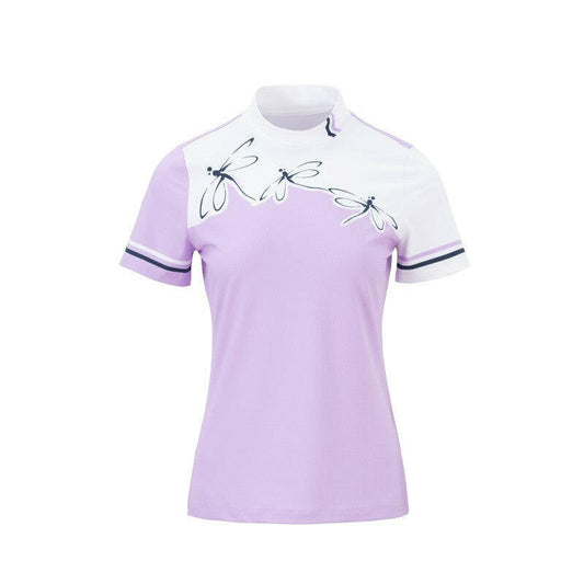 SVG Golf Stand-Up Collar Short Sleeve