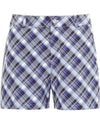 SVG Golf  Plaid Print Shorts