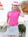SVG Golf Stand-Up Collar Short Sleeve