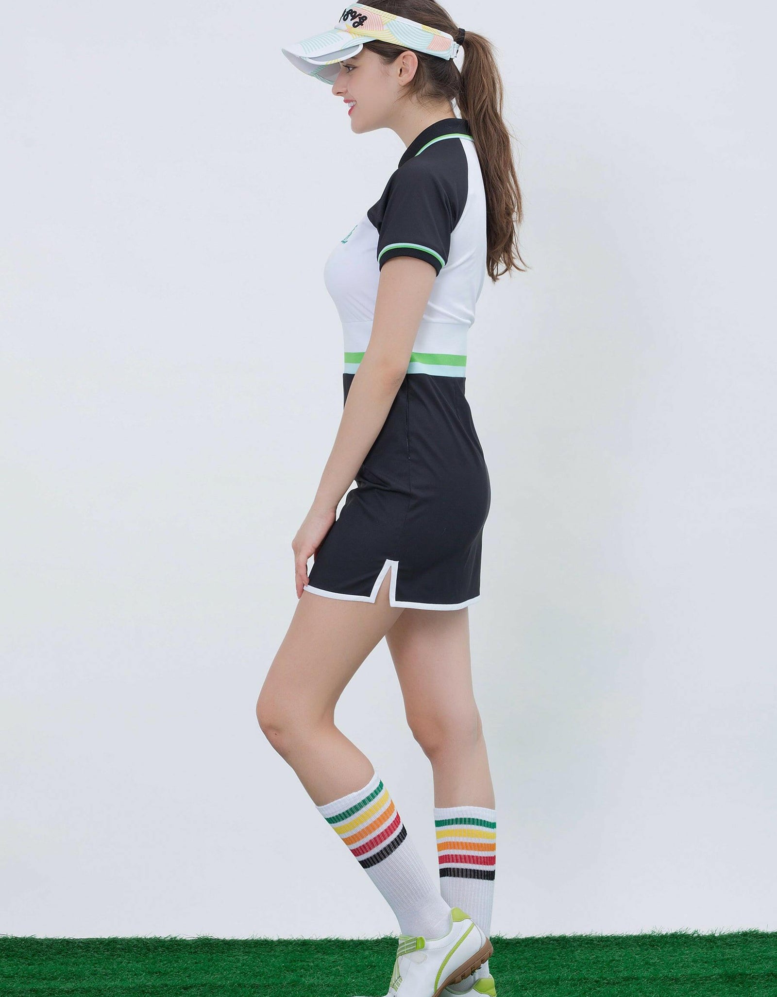 Rainbow Waist Control Dress – SVG Golf