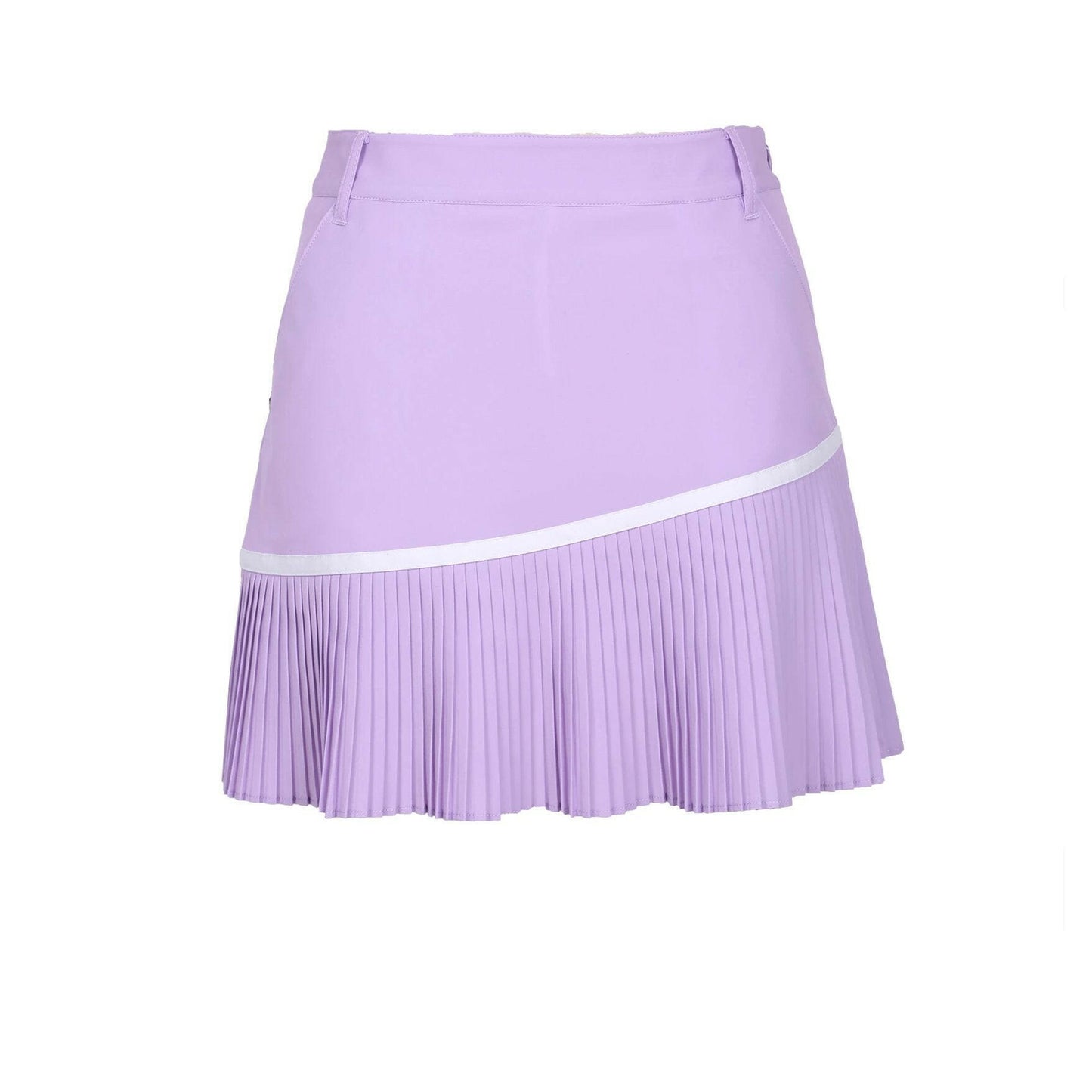 Pleated Flounce Skirt.